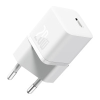 Мережевий зарядний пристрій Baseus GaN5 Fast Charger(mini) 1C 20W EU White