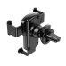 Автотримач для телефона HOCO CA103 vertical and horizontal air outlet gravity car holder Black Metal Gray Автотримач для телефона HOCO CA103 vertical and horizontal air outlet gravity car holder Black Metal Gray