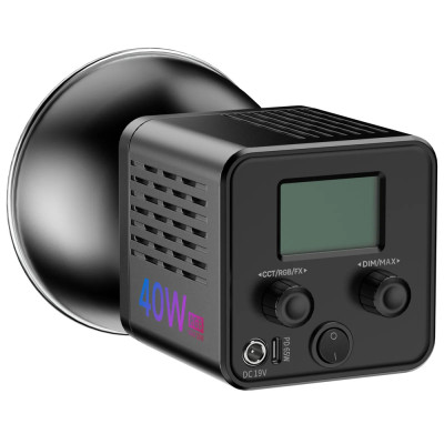 Відеосвітло Ulanzi Vijim 40W RGB COB Fill Light (L024 40WRGB) Відеосвітло Ulanzi Vijim 40W RGB COB Fill Light (L024 40WRGB)
