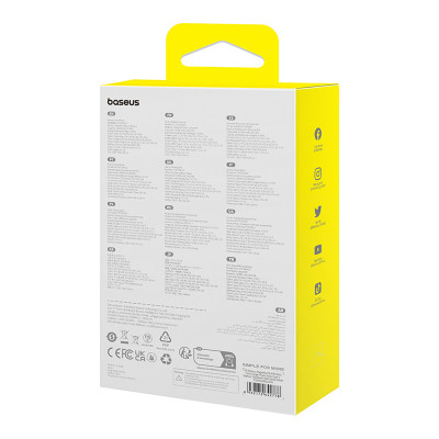 Зовнішній акумулятор Baseus Magnetic Mini Wireless Fast Charge Power Bank Type-C Edition 10000mAh 30W Stellar White Зовнішній акумулятор Baseus Magnetic Mini Wireless Fast Charge Power Bank Type-C Edition 10000mAh 30W Stellar White