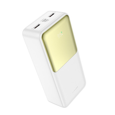 Зовнішній акумулятор HOCO J136B Sirui 22.5W+PD20W fully compatible power bank (30000mAh) White Зовнішній акумулятор HOCO J136B Sirui 22.5W+PD20W fully compatible power bank (30000mAh) White