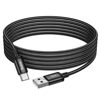 Кабель HOCO X91 Radiance charging data cable for Type-C(L=3M) Black Кабель HOCO X91 Radiance charging data cable for Type-C(L=3M) Black
