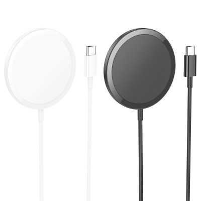Бездротовий зарядний пристрій HOCO CW52 Enjoy magnetic wireless fast charging White