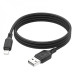 Кабель HOCO X90 Cool silicone charging data cable for iP Black Кабель HOCO X90 Cool silicone charging data cable for iP Black