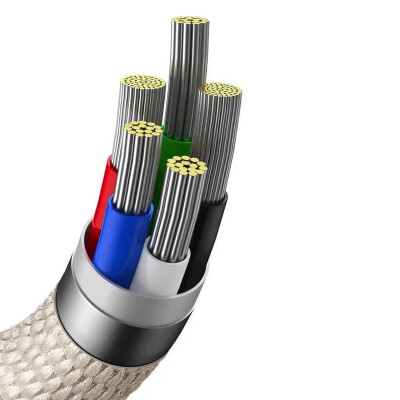 Кабель Baseus Crystal Shine Series Fast Charging Data Cable Type-C to iP 20W 1.2m Pink Кабель Baseus Crystal Shine Series Fast Charging Data Cable Type-C to iP 20W 1.2m Pink