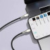 Кабель Baseus Cafule Series Metal Data Cable Type-C to iP PD 20W 0.25m Black Кабель Baseus Cafule Series Metal Data Cable Type-C to iP PD 20W 0.25m Black
