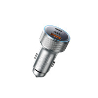 Автомобільний зарядний пристрій REMAX 60W Aluminum Alloy Colorful Light Fast Charging Car Charger CC07 Tarnish Автомобільний зарядний пристрій REMAX 60W Aluminum Alloy Colorful Light Fast Charging Car Charger CC07 Tarnish