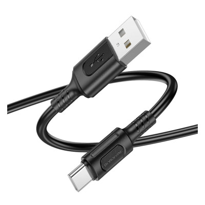 Кабель BOROFONE BX111 Feliz charging data cable Type-C 1m Black