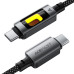 Кабель ACEFAST C21-03, Type-C to Type-C, 60W, 1.2m, Nylon, Aluminum Alloy connectors, Black Кабель ACEFAST C21-03, Type-C to Type-C, 60W, 1.2m, Nylon, Aluminum Alloy connectors, Black