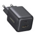 Мережевий зарядний пристрій UGREEN X514 20W 2-Port GaN Fast Charger EU black Мережевий зарядний пристрій UGREEN X514 20W 2-Port GaN Fast Charger EU black