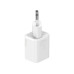 Мережевий зарядний пристрій з кабелем Baseus Super Si 1C 20W With Simple Wisdom Data Cable Type-C/iP 1m White
