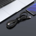 Кабель ACEFAST C2-03 Type-C to Type-C 3A, 60W, 1.2m, silicone, zinc connectors, Black Кабель ACEFAST C2-03 Type-C to Type-C 3A, 60W, 1.2m, silicone, zinc connectors, Black