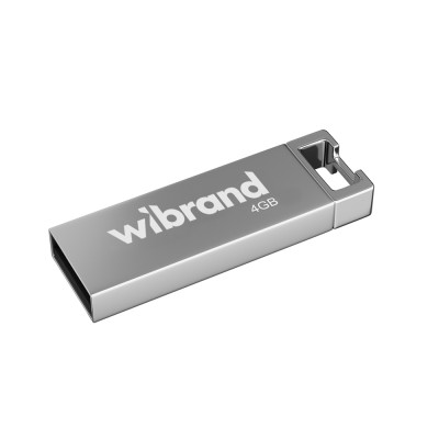 Флеш-накопичувач Wibrand USB 2.0 Chameleon 4Gb Silver Флеш-накопичувач Wibrand USB 2.0 Chameleon 4Gb Silver