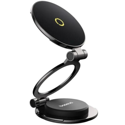 Автотримач для телефона Baseus MagPro Series II Magnetic Car Mount Stick-on Version Cosmic Black