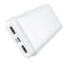 Зовнішній акумулятор HOCO J72A Easy travel power bank(20000mAh) White