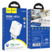Мережевий зарядний пристрій HOCO C105A Stage dual port PD20W+QC3.0 charger White Мережевий зарядний пристрій HOCO C105A Stage dual port PD20W+QC3.0 charger White