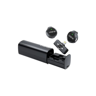 Бездротова мікрофонна система Ulanzi A21 Wireless Microphone Black