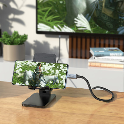 Кабель HOCO US05 USB4 100W HD high speed data cable(L=2M) Black