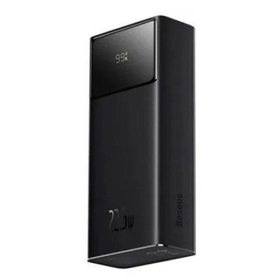 Зовнішній акумулятор Baseus Star-Lord Digital Display Fast Charge Power Bank 30000mAh 22.5W Black Зовнішній акумулятор Baseus Star-Lord Digital Display Fast Charge Power Bank 30000mAh 22.5W Black