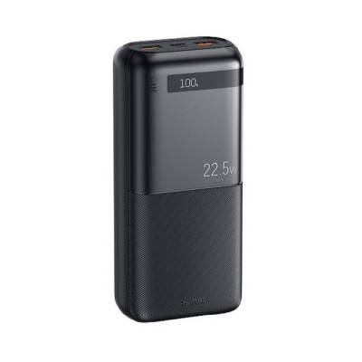 Зовнішній акумулятор REMAX Piloteer Series 20W+22.5W Fast Charging Power Bank 20000mAh RPP-72 Black Зовнішній акумулятор REMAX Piloteer Series 20W+22.5W Fast Charging Power Bank 20000mAh RPP-72 Black