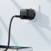 Мережевий зарядний пристрій з кабелем ACEFAST A117 PD20W mini GaN fast charger set(P16),black  Black