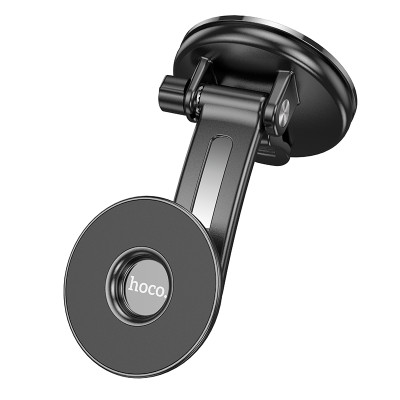 Автотримач для телефона HOCO CA113 Excelle center console ring magnetic car holder Black