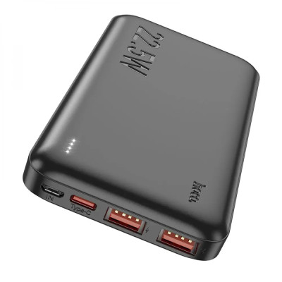 Зовнішній акумулятор HOCO J101 Astute 22.5W fully compatible power bank(10000mAh) Black
