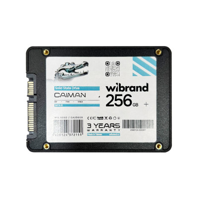 Накопичувач SSD Wibrand Caiman 256GB 2.5 Накопичувач SSD Wibrand Caiman 256GB 2.5