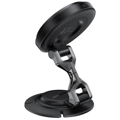 Автотримач для телефона з БЗП ACEFAST D65 magnetic folding wireless charging car holder Black Автотримач для телефона з БЗП ACEFAST D65 magnetic folding wireless charging car holder Black