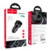 Автомобільний зарядний пристрій HOCO Z42 Light road dual port digital display PD20W+QC3.0 car charger Black Автомобільний зарядний пристрій HOCO Z42 Light road dual port digital display PD20W+QC3.0 car charger Black