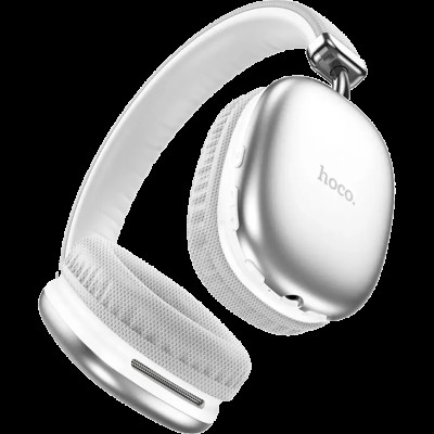 Бездротові накладні навушники HOCO W35 wireless headphones Silver