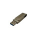 Портативный SSD Wibrand Wolf 1TB USB 3.2 Gen.2 Type-C/Type-A Read/Write 1000MB/s Silver