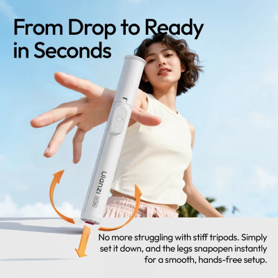 Селфі-монопод Ulanzi Ulanzi MT86 Automatic Phone Tripod(Phone Clamp,Black)