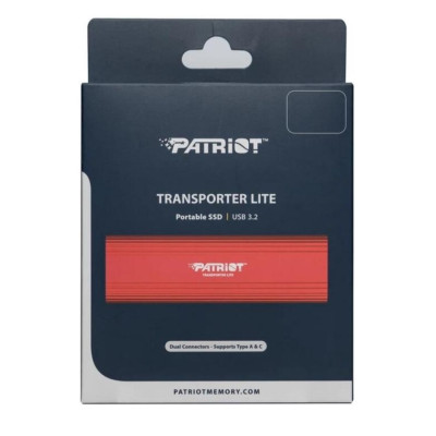 Портативний SSD Patriot Transporter Lite 512GB Type-C Портативний SSD Patriot Transporter Lite 512GB Type-C