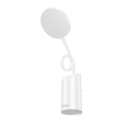 Світильник HOCO HX10 Clip table lamp White