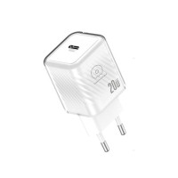 Мережевий зарядний пристрій WUW-C225 20W Gan Charger USB C white