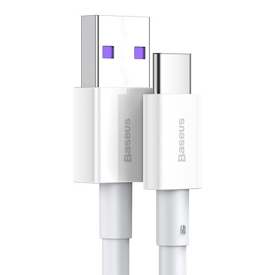 Кабель Baseus Superior Series USB to Type-C 66W 1m White Кабель Baseus Superior Series USB to Type-C 66W 1m White
