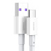 Кабель Baseus Superior Series USB to Type-C 66W 1m White Кабель Baseus Superior Series USB to Type-C 66W 1m White