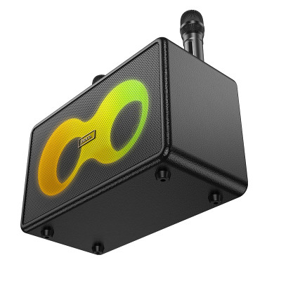 Портативна колонка HOCO HA8 Ave wireless dual-mic outdoor BT speaker Black