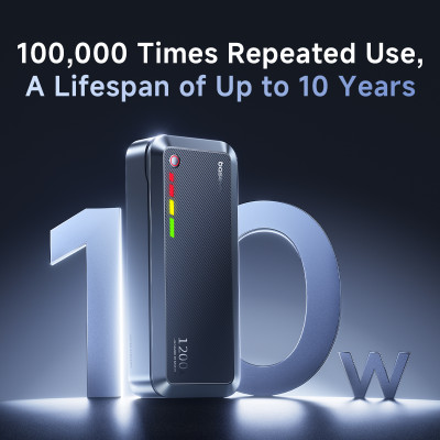 Пуско-зарядний пристрій Baseus PrimeTrip VJ1 Supercapacitor Car Jump Starter 1200A Cosmic Black