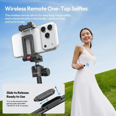 Штатив Ulanzi MT-44 B 2-in-1 Selfie Stick Tripod Штатив Ulanzi MT-44 B 2-in-1 Selfie Stick Tripod