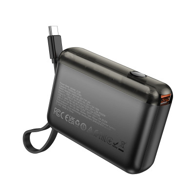 Зовнішній акумулятор HOCO J139 Hero 22.5W+PD20W fully compatible power bank(Type-C)(10000mAh) Black
