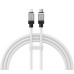 Кабель Baseus CoolPlay Series Fast Charging Cable Type-C to iP 20W 2m White