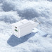 Мережевий зарядний пристрій HOCO C149A Charm PD30W+QC3.0 charger set(C to iP) White
