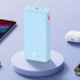 Зовнішній акумулятор Baseus Airpow Fast Charge Power Bank 10000mAh 20W Galaxy Blue