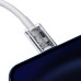Кабель Baseus Superior Series Type-C to IP PD 20W 1m White Кабель Baseus Superior Series Type-C to IP PD 20W 1m White