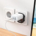 Мережевий адаптер HOCO AC6 Unimpeded universal conversion plug Black Мережевий адаптер HOCO AC6 Unimpeded universal conversion plug Black