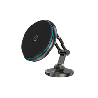 Автотримач для телефона з БЗП ACEFAST D30 magnetic folding wireless charging car holder Black