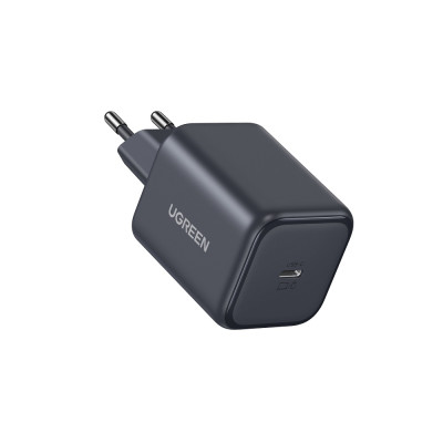 Мережевий зарядний пристрій UGREEN X524 45W USB-C GaN Fast Charger EU black Мережевий зарядний пристрій UGREEN X524 45W USB-C GaN Fast Charger EU black