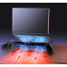 Підставка для ноутбука HOCO DH19 Cool RGB notebook cooling stand Black